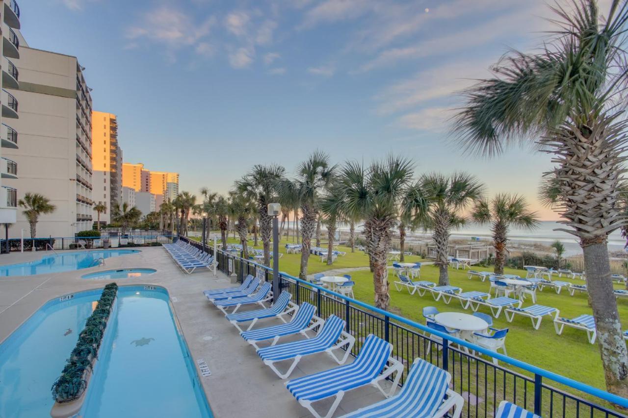 11-Th Floor Oceanfront Beach Resort With Private Balcony Мертл-Біч Екстер'єр фото