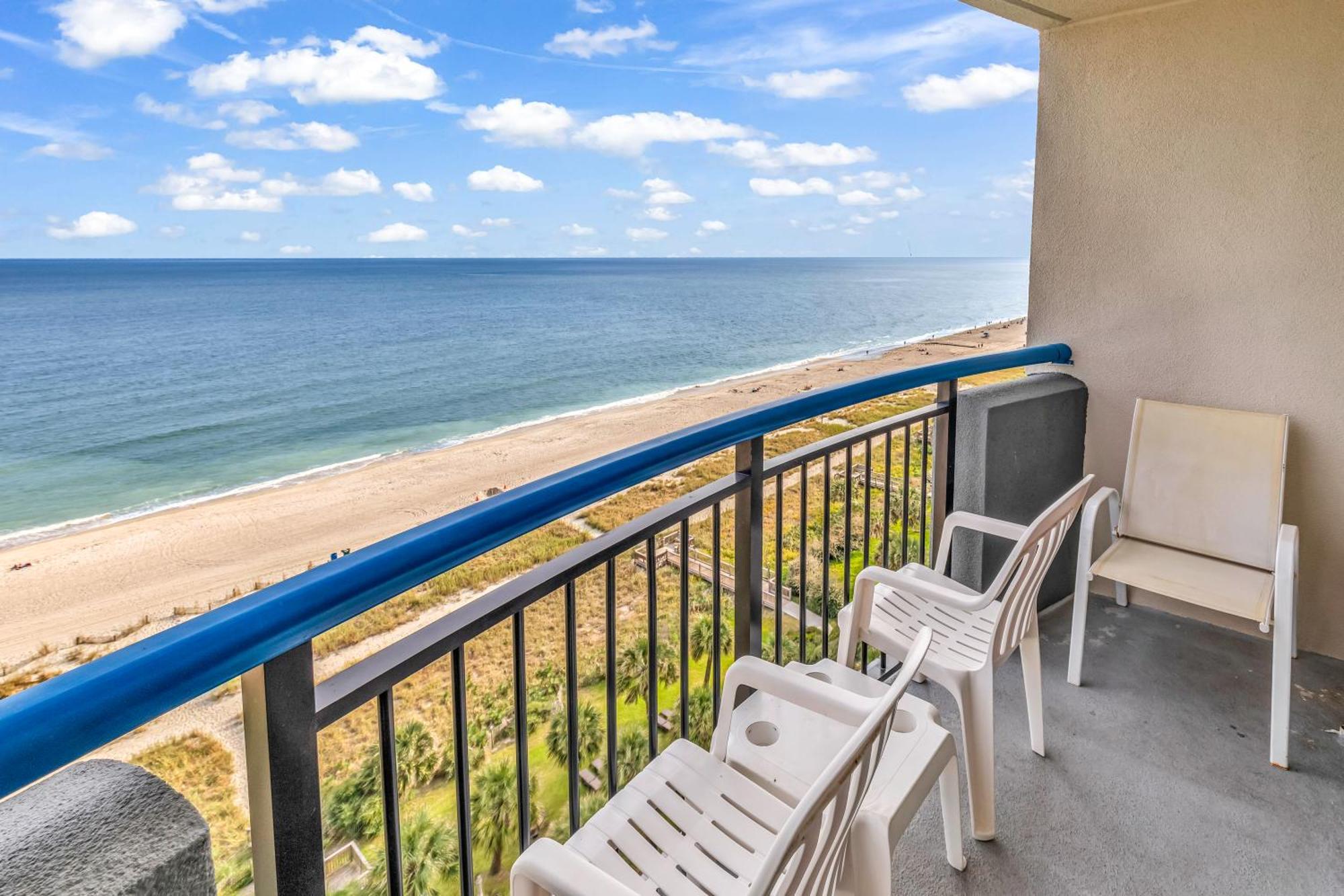 11-Th Floor Oceanfront Beach Resort With Private Balcony Мертл-Біч Екстер'єр фото